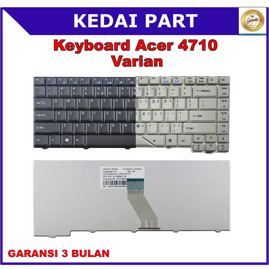 Jual KEYBOARD ACER 4210 4220 4310 4315 4320 4510 4520 4530 4710 4720 ...