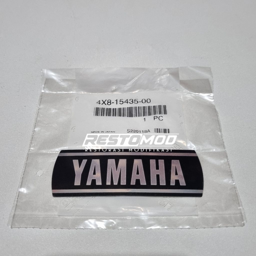 Jual Sticker Stiker Emblem Bak Kalter Mesin Yamaha RXS RX S Special ...