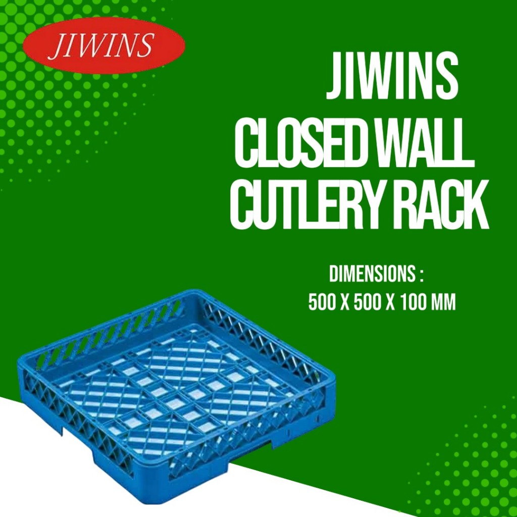 Jual Jiwins CS-C Closed Wall Cutlery Rack Dimensions : 500 x 500 x 100 ...