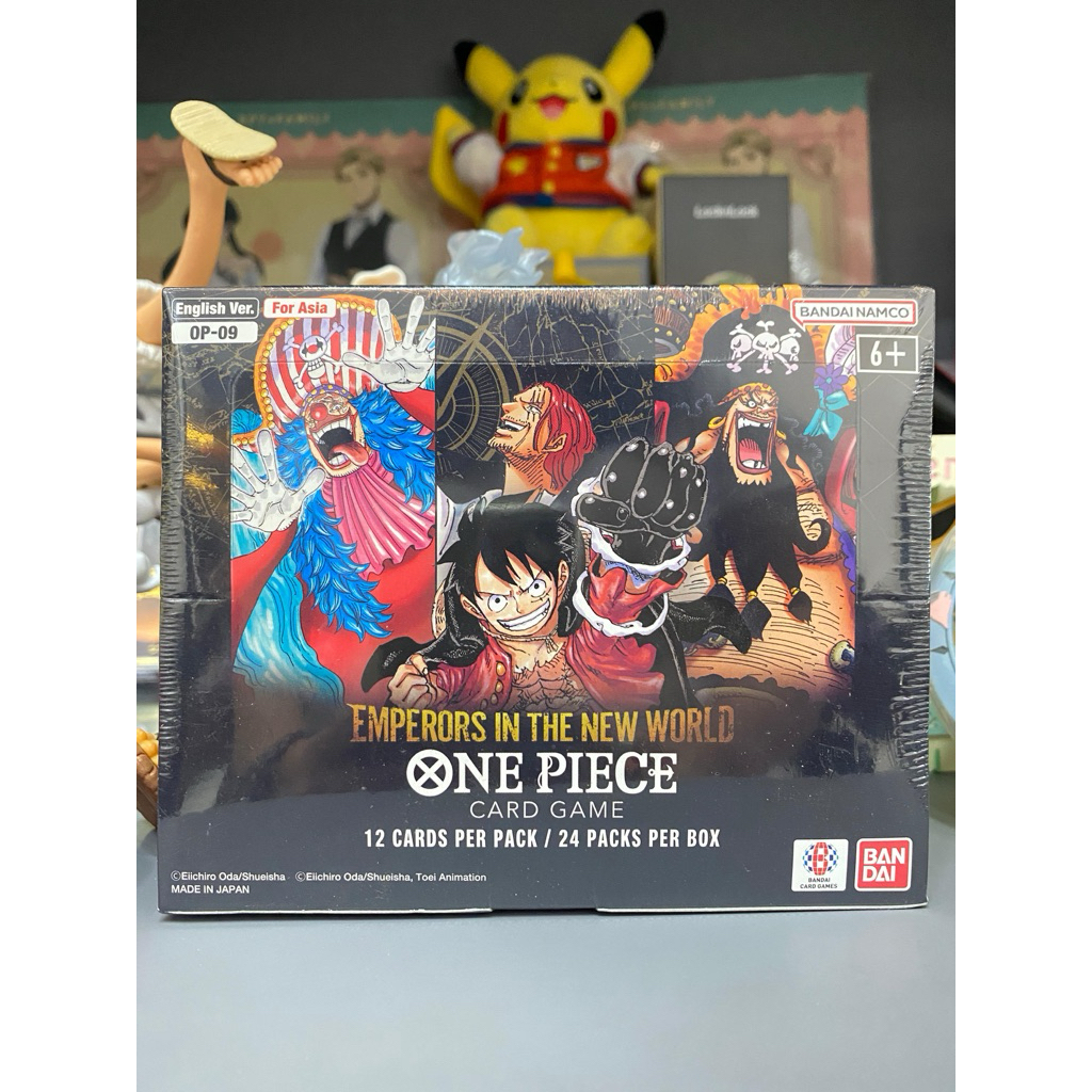 Jual One Piece Card Game OP09 / OP-09 Booster Box English Emperors In ...