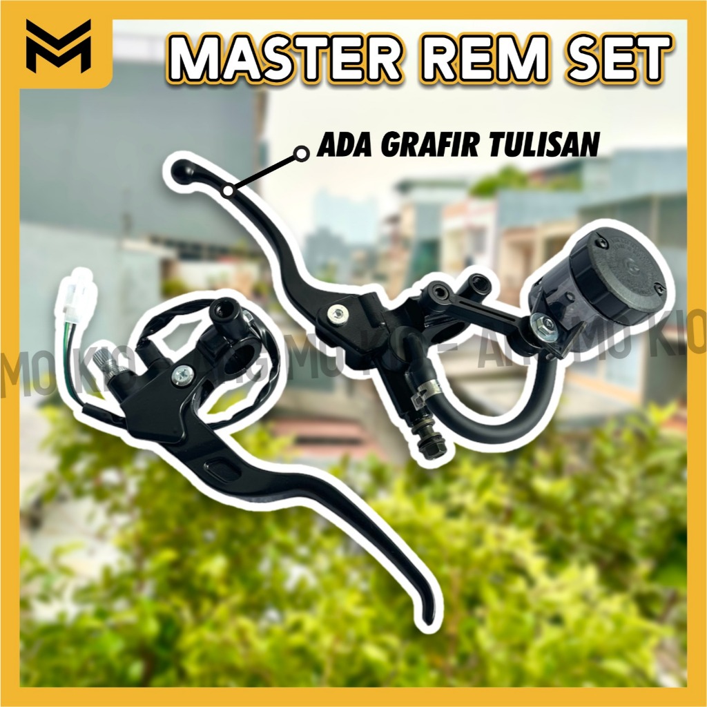 Jual Master Rem Kanan Classic 1 Tabung Big Smoke + Handle Kiri kopling ...