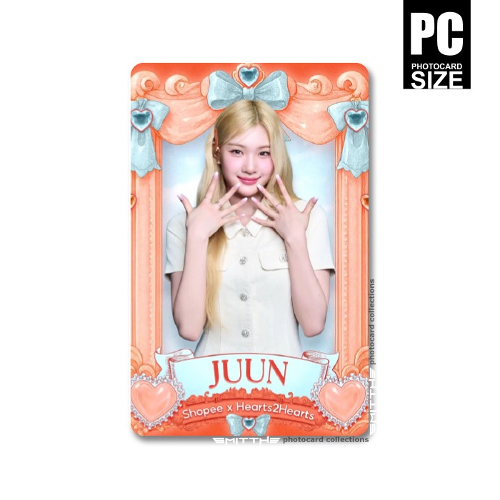 Jual Photocard Hearts2hearts x Shopee Special Edition H2H 2025