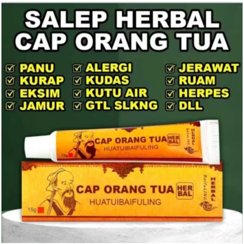 [ BISA COD ] Salep Gatal Cina Ampuh 𝗖𝗔𝗣 𝗢𝗥𝗔𝗡𝗚 𝗧𝗨𝗔 𝐎𝐫𝐢𝐠𝐢𝐧𝐚𝐥 𝟏𝟎𝟎% Cap Orang Tua Krim Gatel Exim Kadas Scabies & Selangkangan