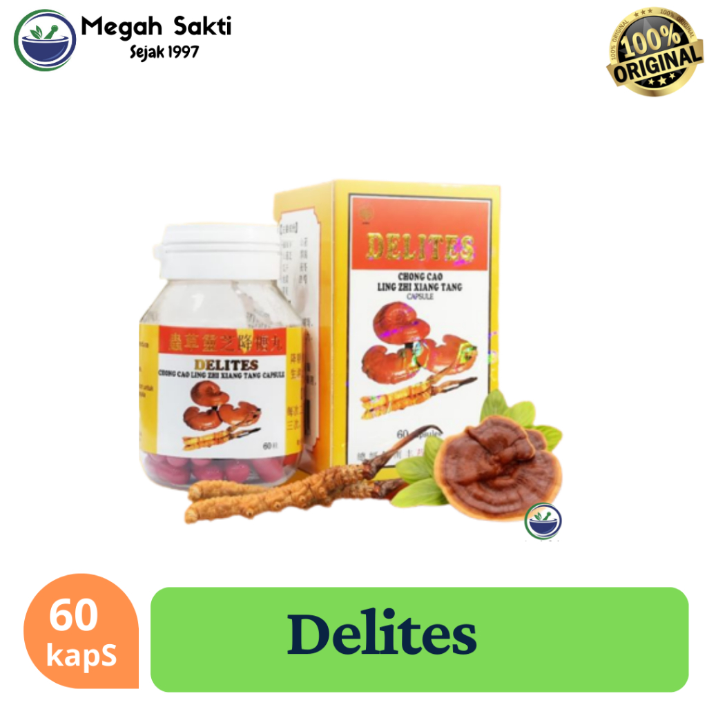 Megah Sakti - Delites Obat Diabetes Herbal 100% Asli CDK