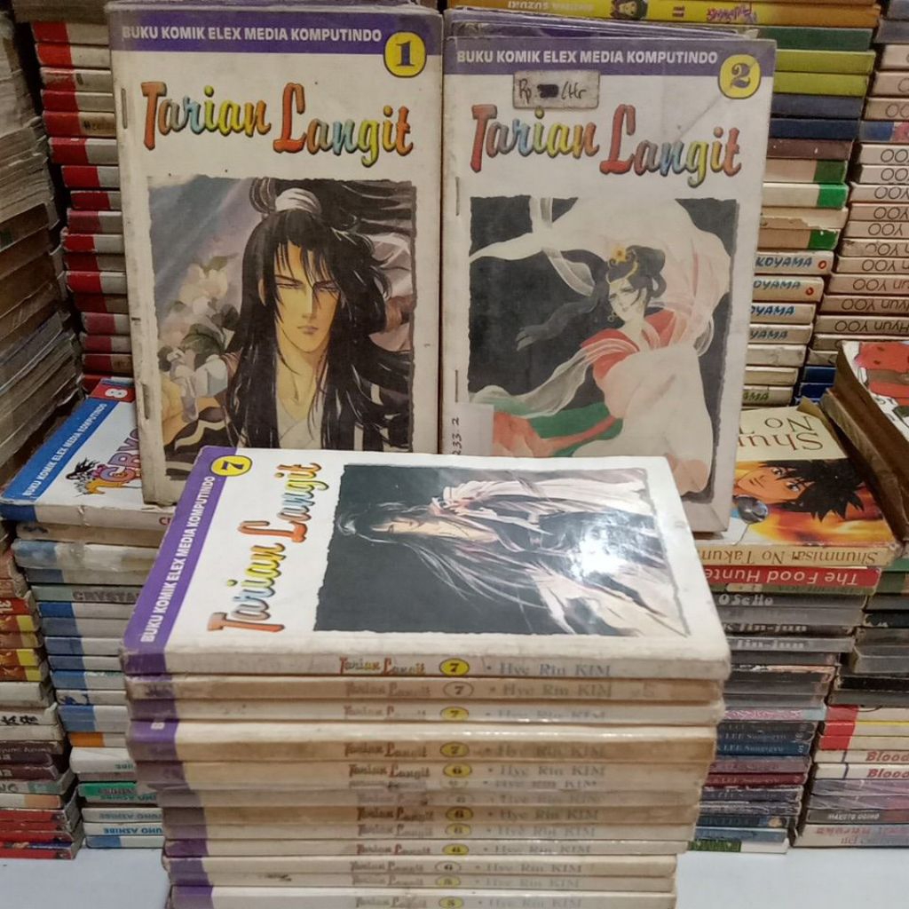 Jual buku komik bekas original tarian langit by Hye Rin Kim | Shopee ...
