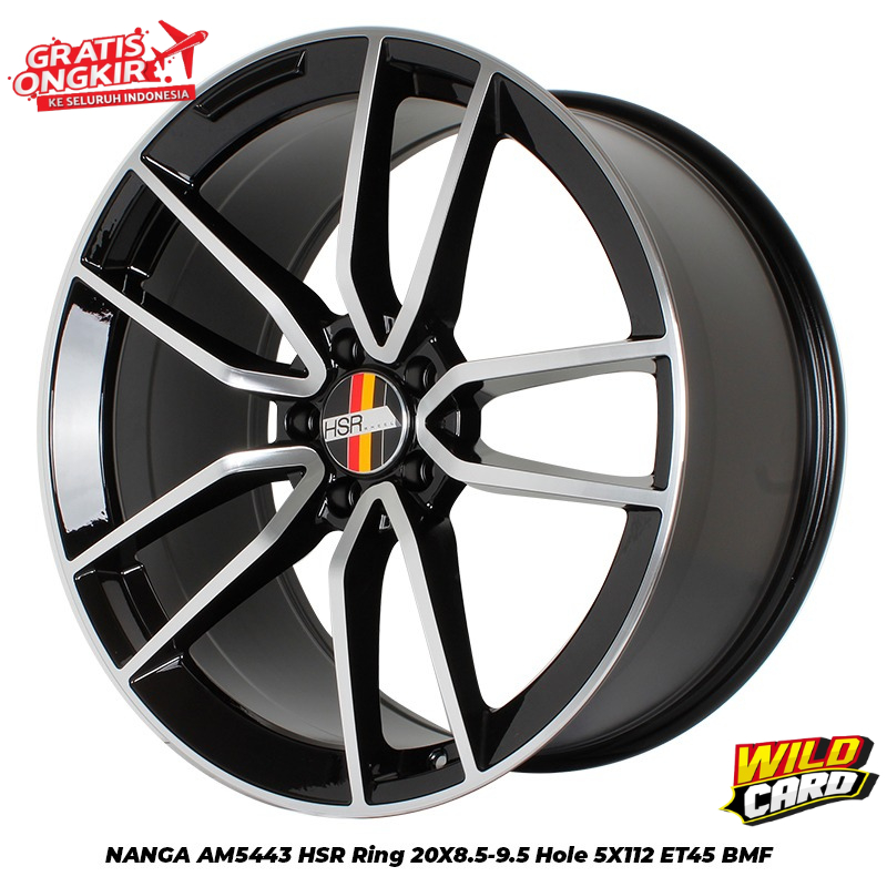 Jual Velg Mobil Original HSR R20 Tipe HSR NANGA R20X85/95 H5X112 ET45 ...
