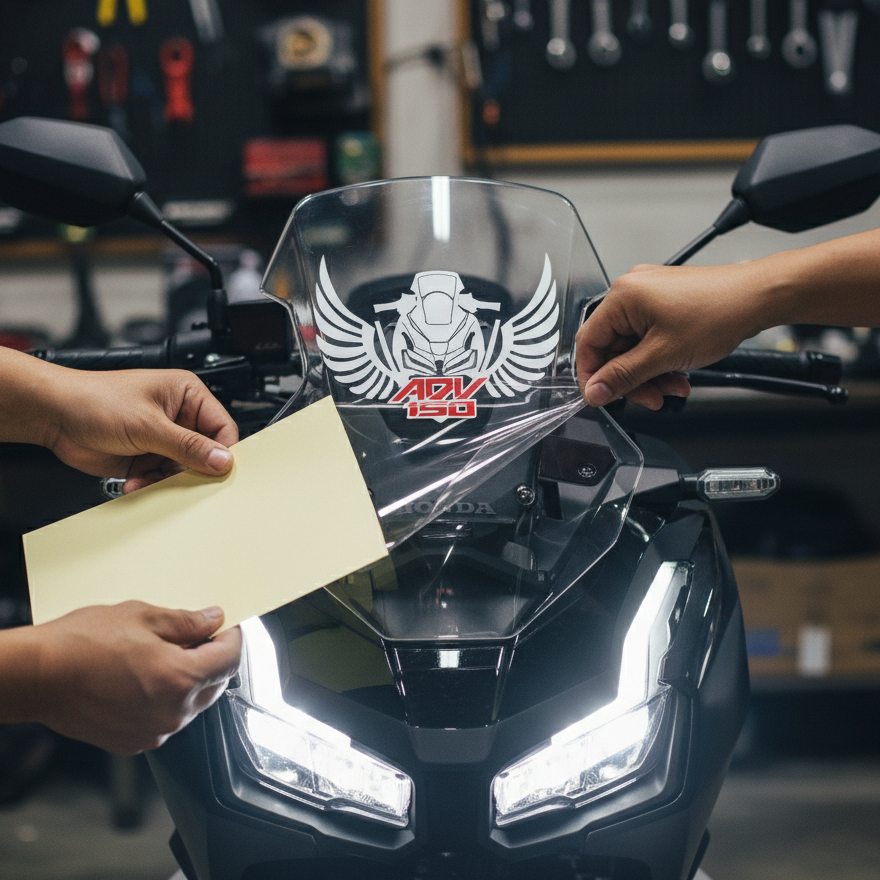 Jual Sticker visor honda adv 150 terbaru | Shopee Indonesia