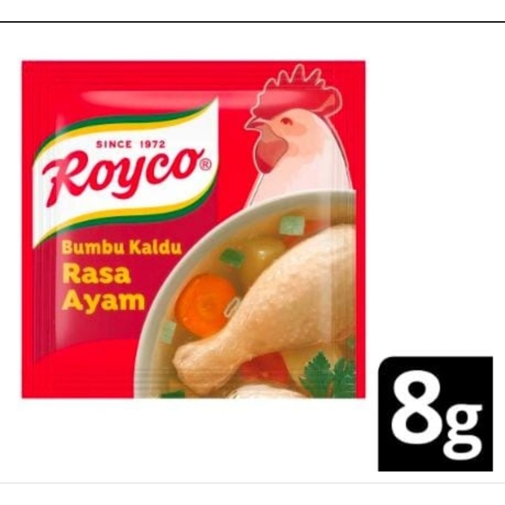 Jual Royco 8 gr 1/2 dus ( isi 24 lusin/renteng ) | royco renceng murah ...