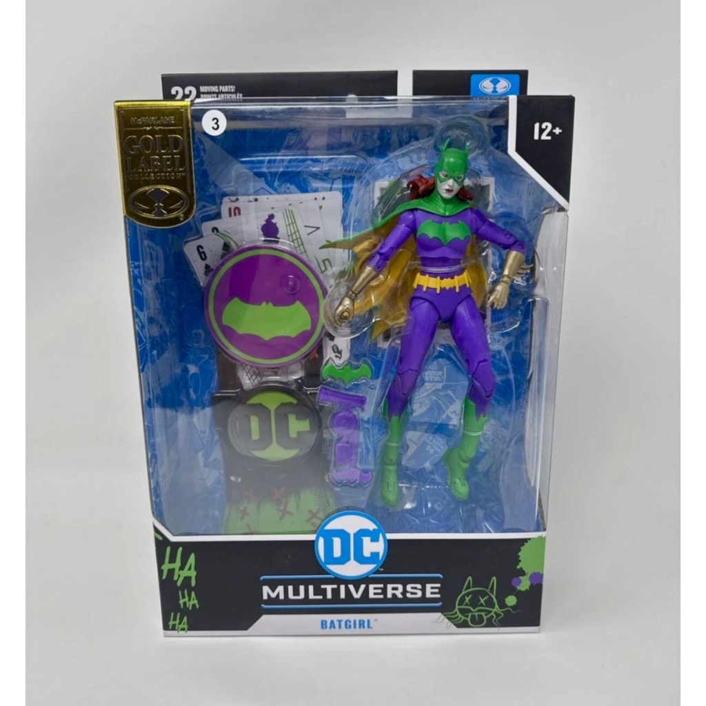 McFarlane DC Multiverse: Batgirl Jokerized Gold Label Action Figure 18cm