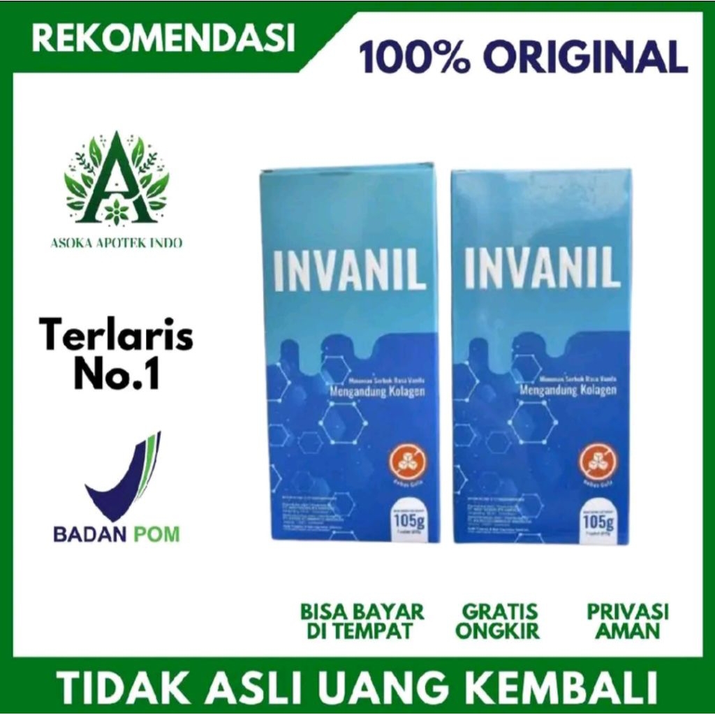 Jual INVANIL DRINK Minuman Collagen Atasi Tulang Kropos Nyeri Sendi ...