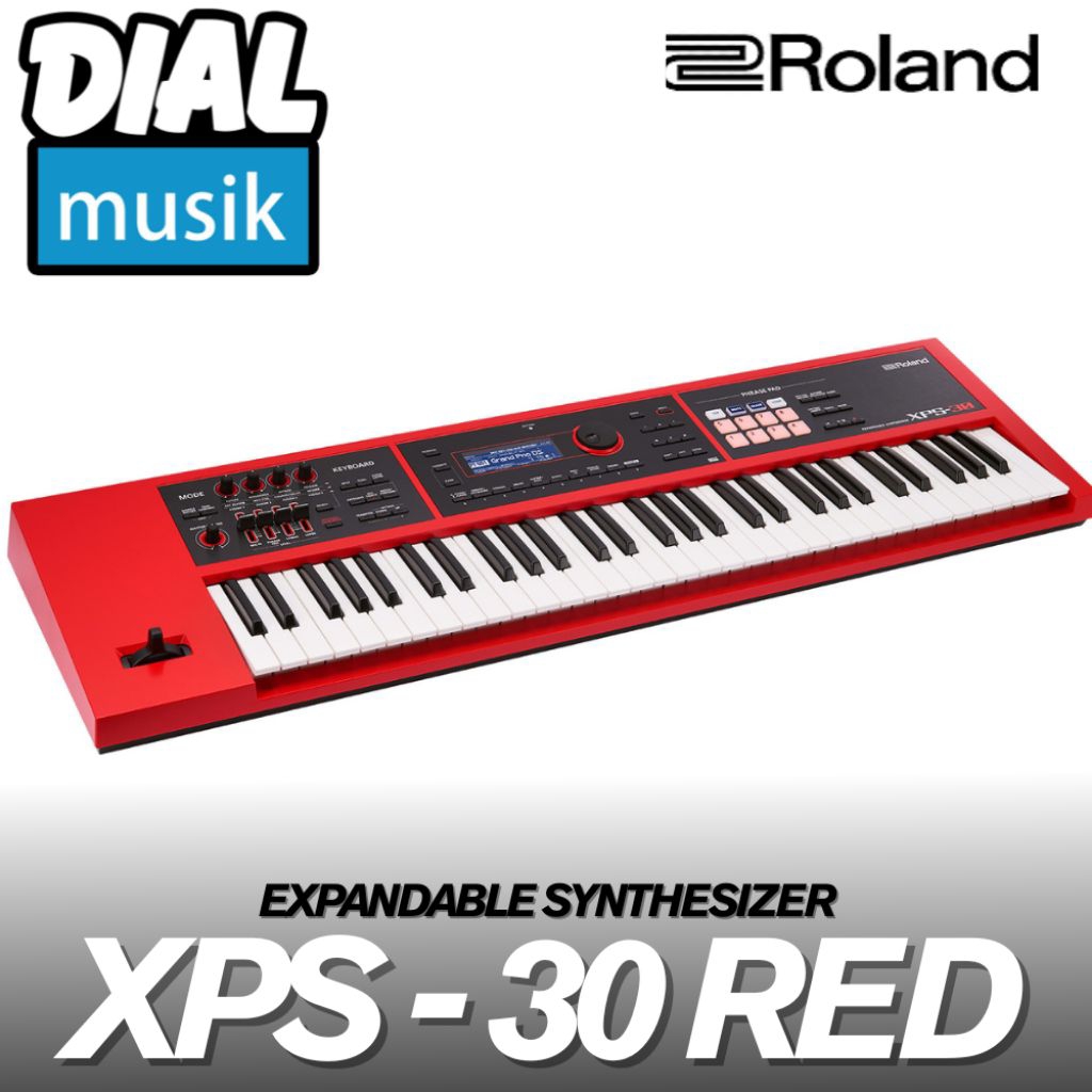 Jual Roland XPS-30 Red 61-Keys Expandable Synthesizer - XPS 30 Red ...