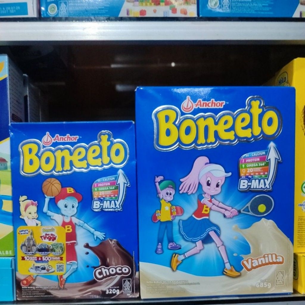 Jual BONEETO 320g, 685g COKLAT & VANILA | Shopee Indonesia
