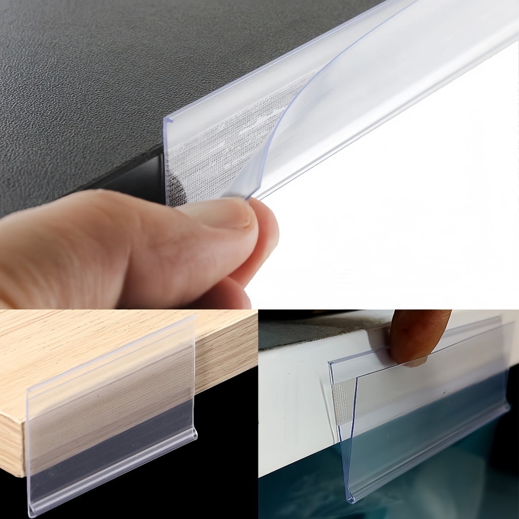 Jual 10pcs Price Rail Double Tape 90cm Label Harga Minimarket Adhesive ...