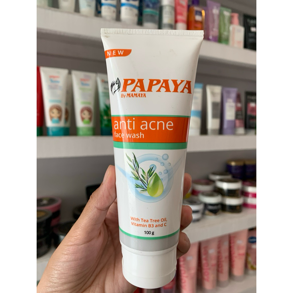 Jual Mamaya Papaya Anti Acne Face Wash Pepaya Sabun Paya Perwatan ...