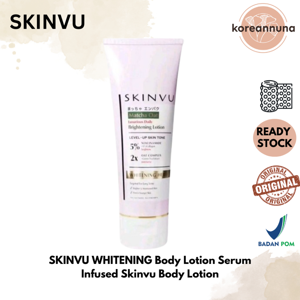 Jual SKINVU WHITENING Glowing Set Bodycare - Lotion Booster (Serum ...