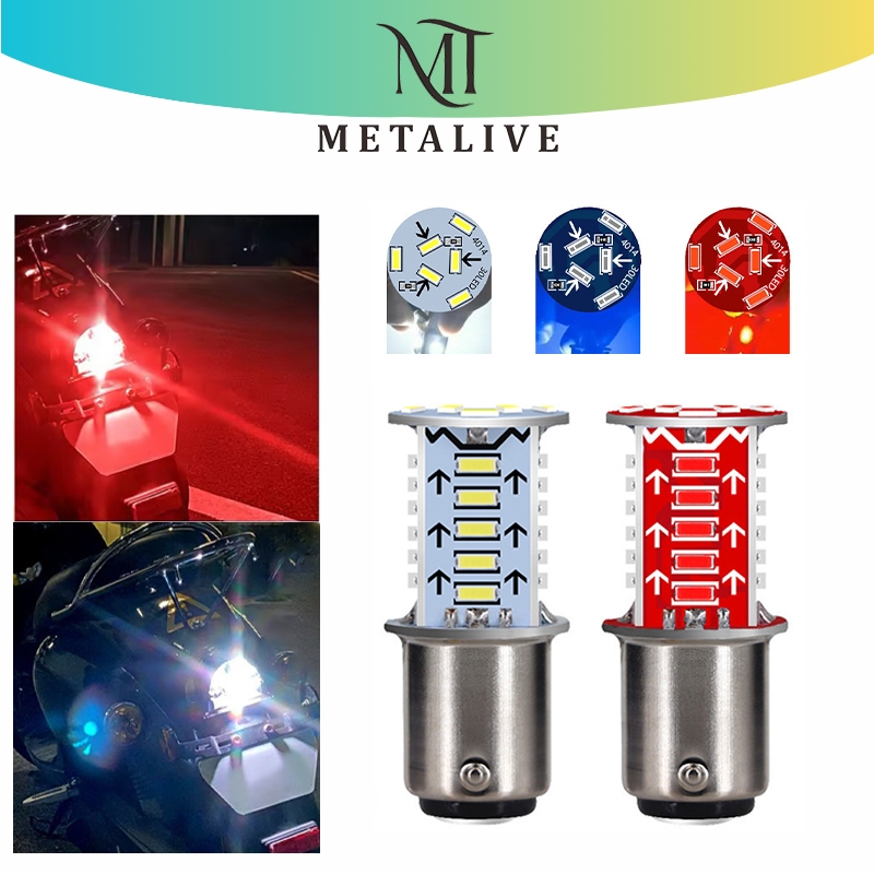 Jual METALIVE Lampu Stop Rem Belakang Motor Universal Lampu Biled Motor ...
