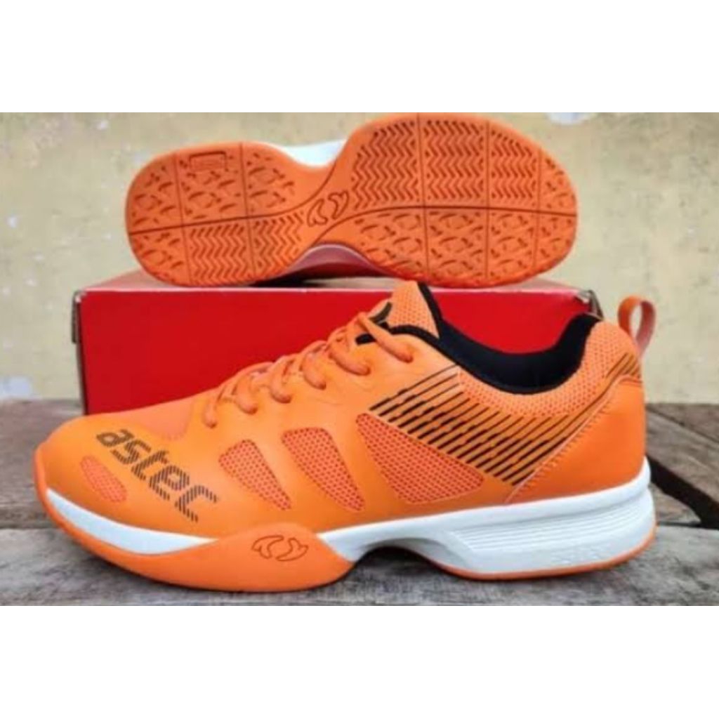 Jual SALE ASTEC HILL BADMINTON ORANGE READY SIZE 39,40, 42 ORIGINAL 100 ...