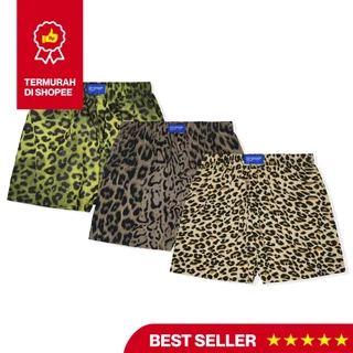 BOXER PANTS | CELANA PENDEK | LEOPARD | BRAINSGLAND