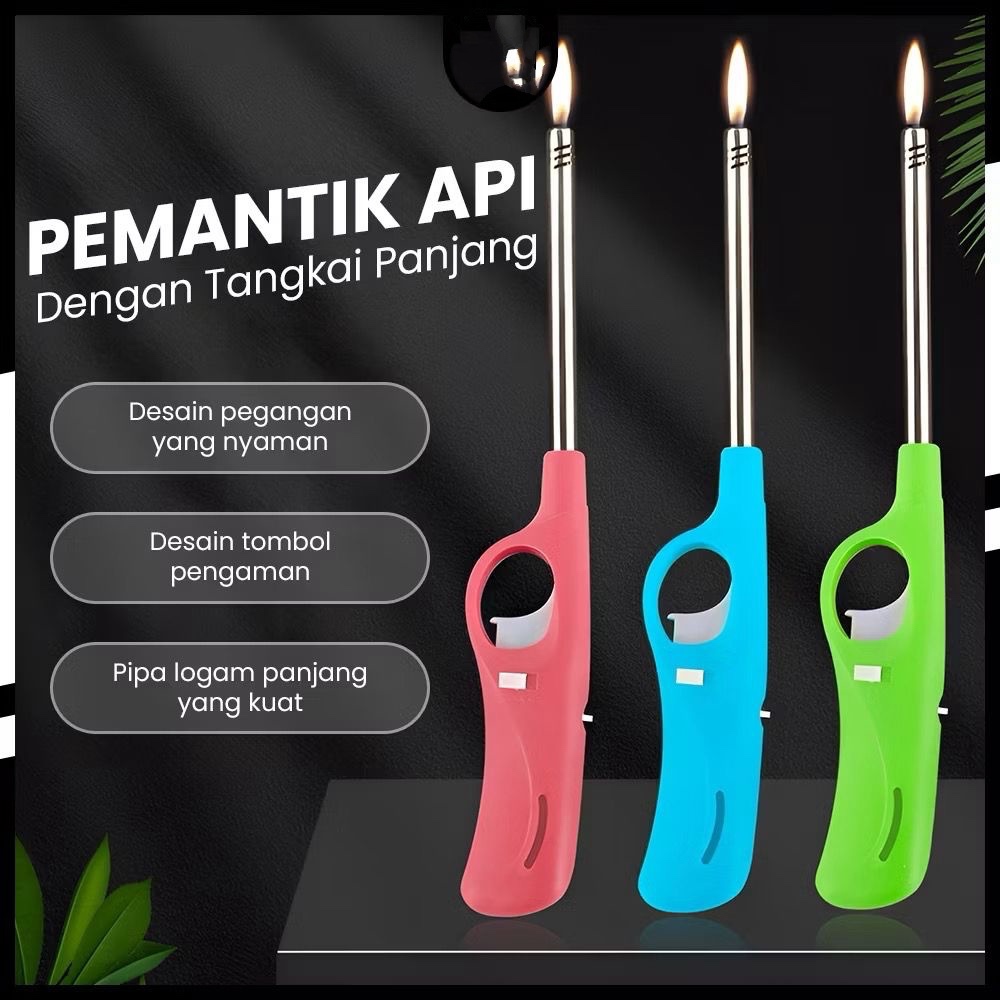 Jual WK Pemantik Api Kompor Gas Korek Api Model Tembak Plastik | Shopee ...