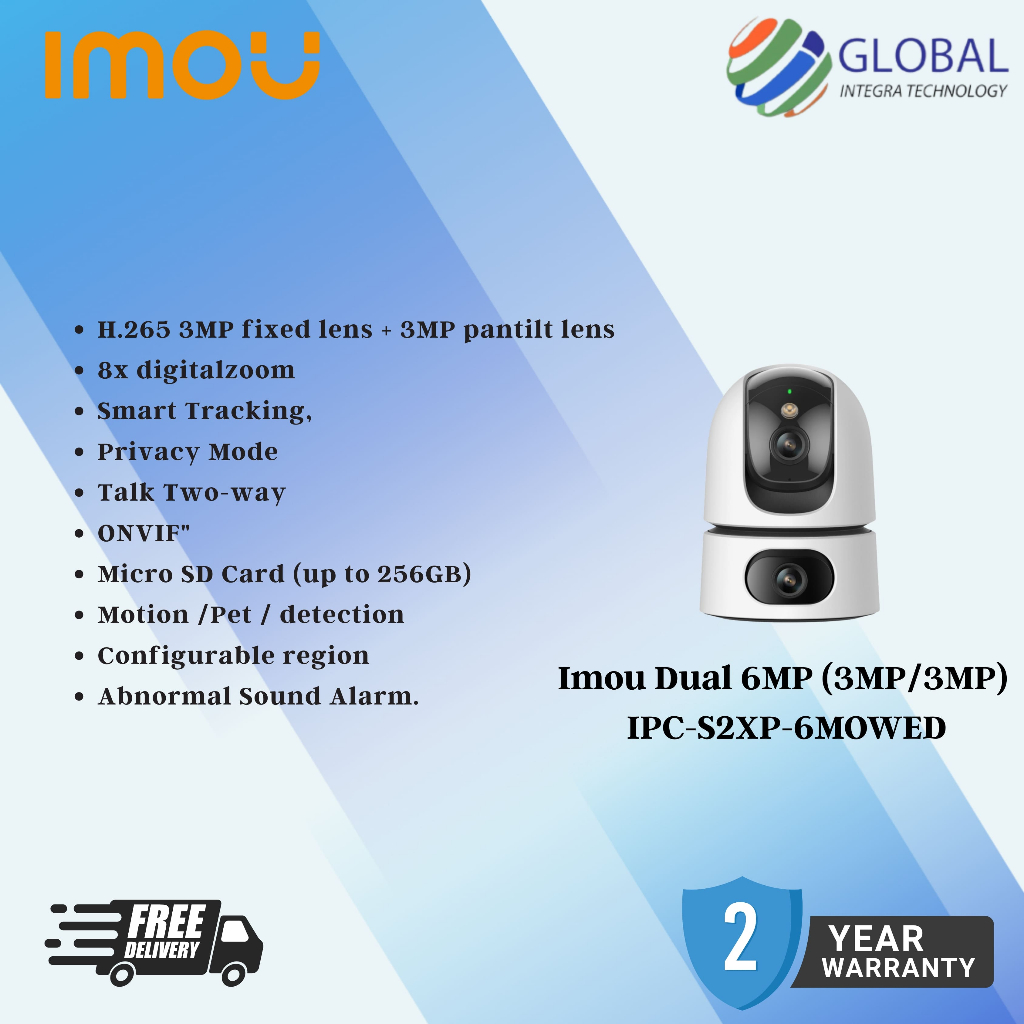 Jual IMOU RANGER 3+3MP DUAL LENS IPC-S2XP - CCTV dengan Lensa Tampilan ...