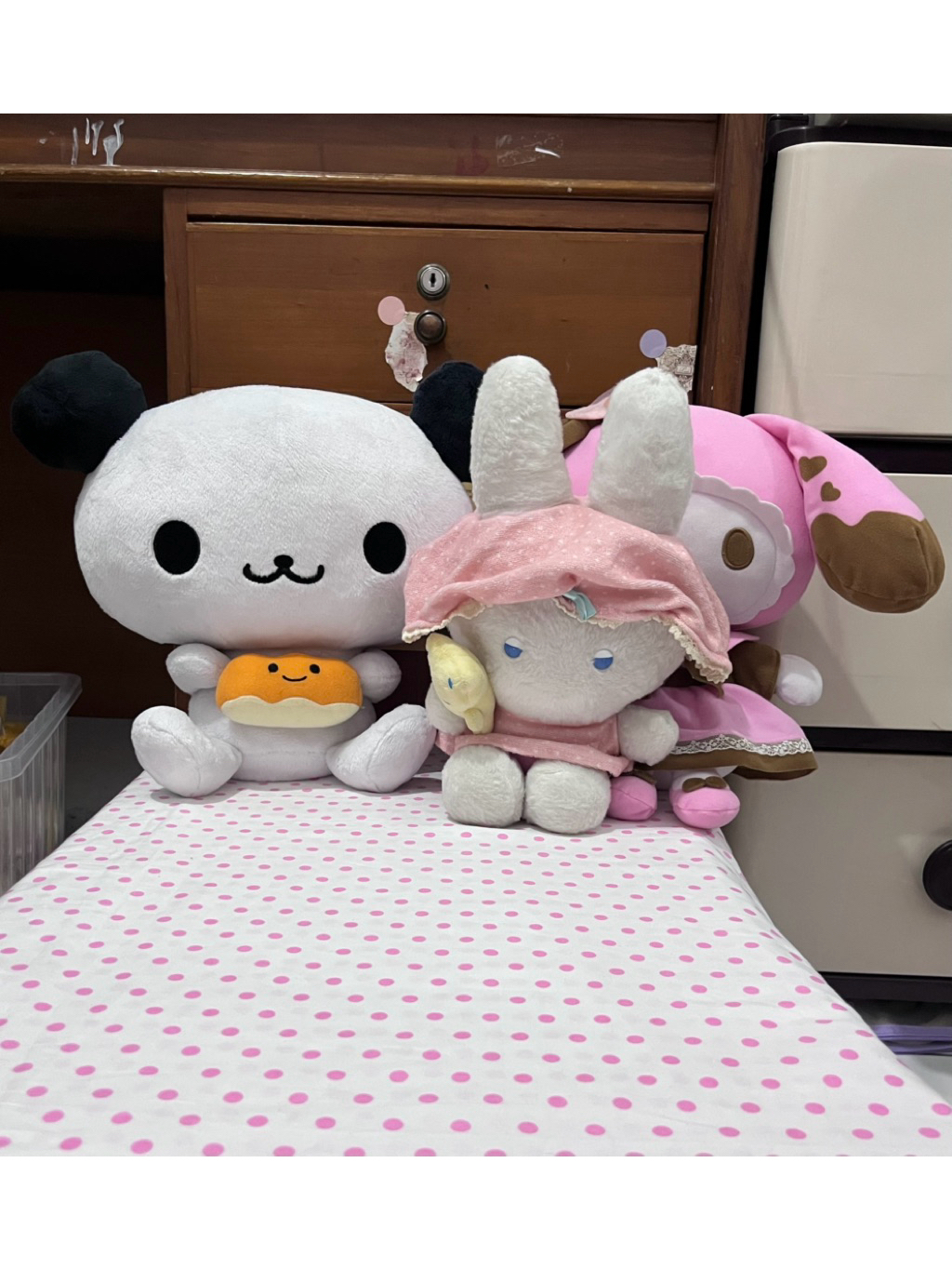 Jual (SALE‼️) rare sanrio doll (pankuchi sanrio, cheery chumms, melody ...