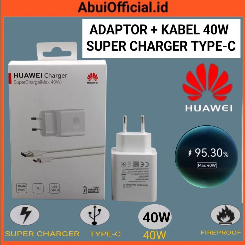 Jual Kabel Data Huawei USB Type C 5A Super Charge P30 P30 Pro