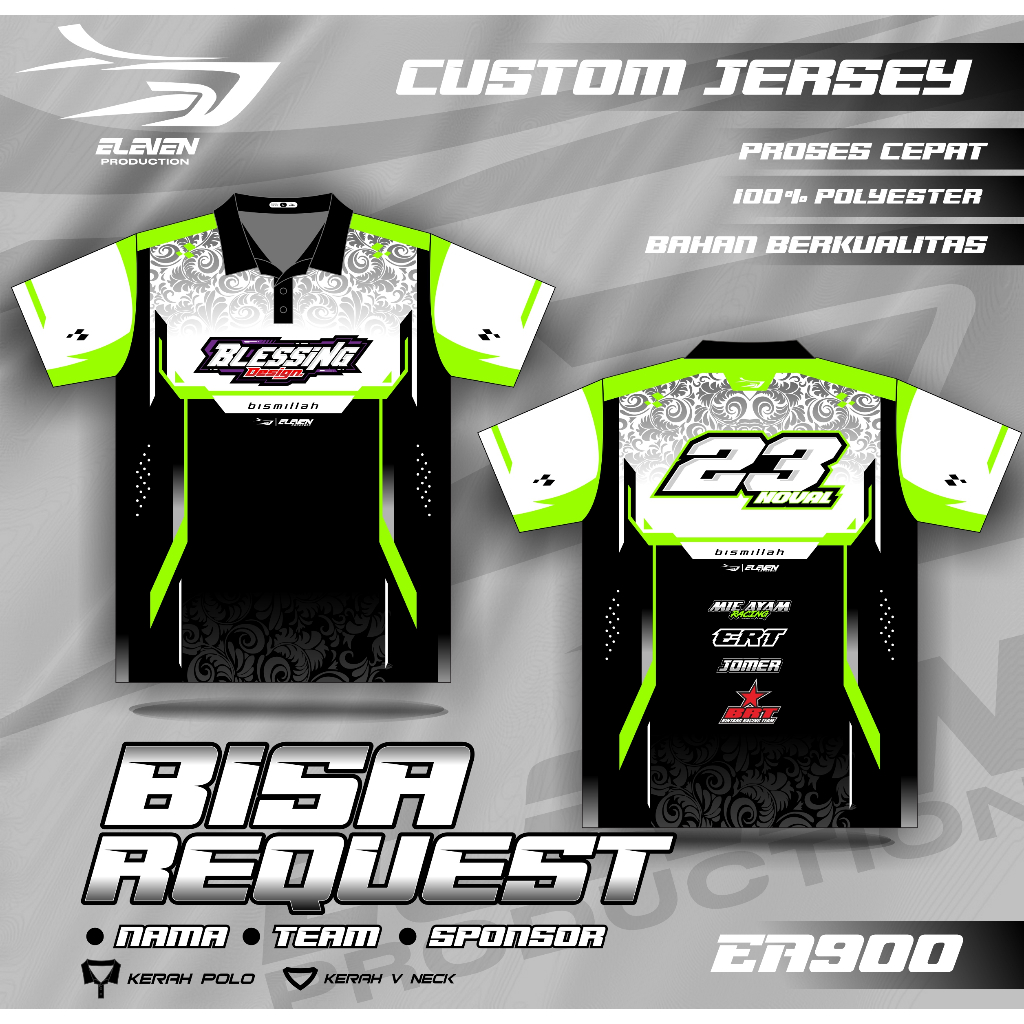 Jual JERSEY RACING kaos baju jersey racing custom full printing jersey ...