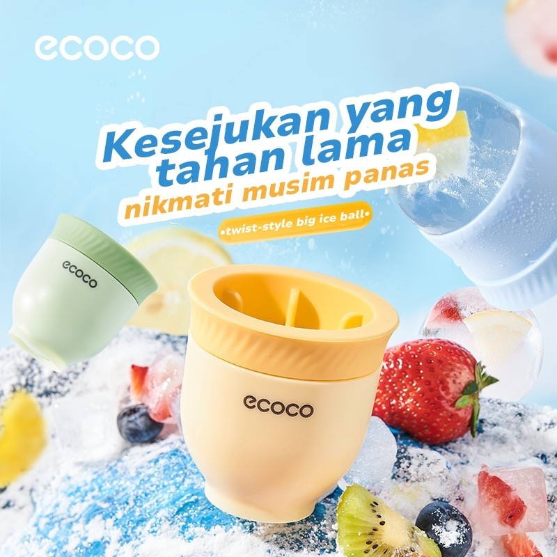 Jual ECOCO Ice Mold Hockey - Cetakan Ice popsicle cetakan es batu buah ...