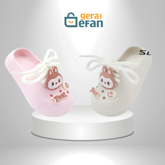 Jual SEBO YES Sandal Anak Perempuan Sandal Slop Anak Perempuan Kekinian ...