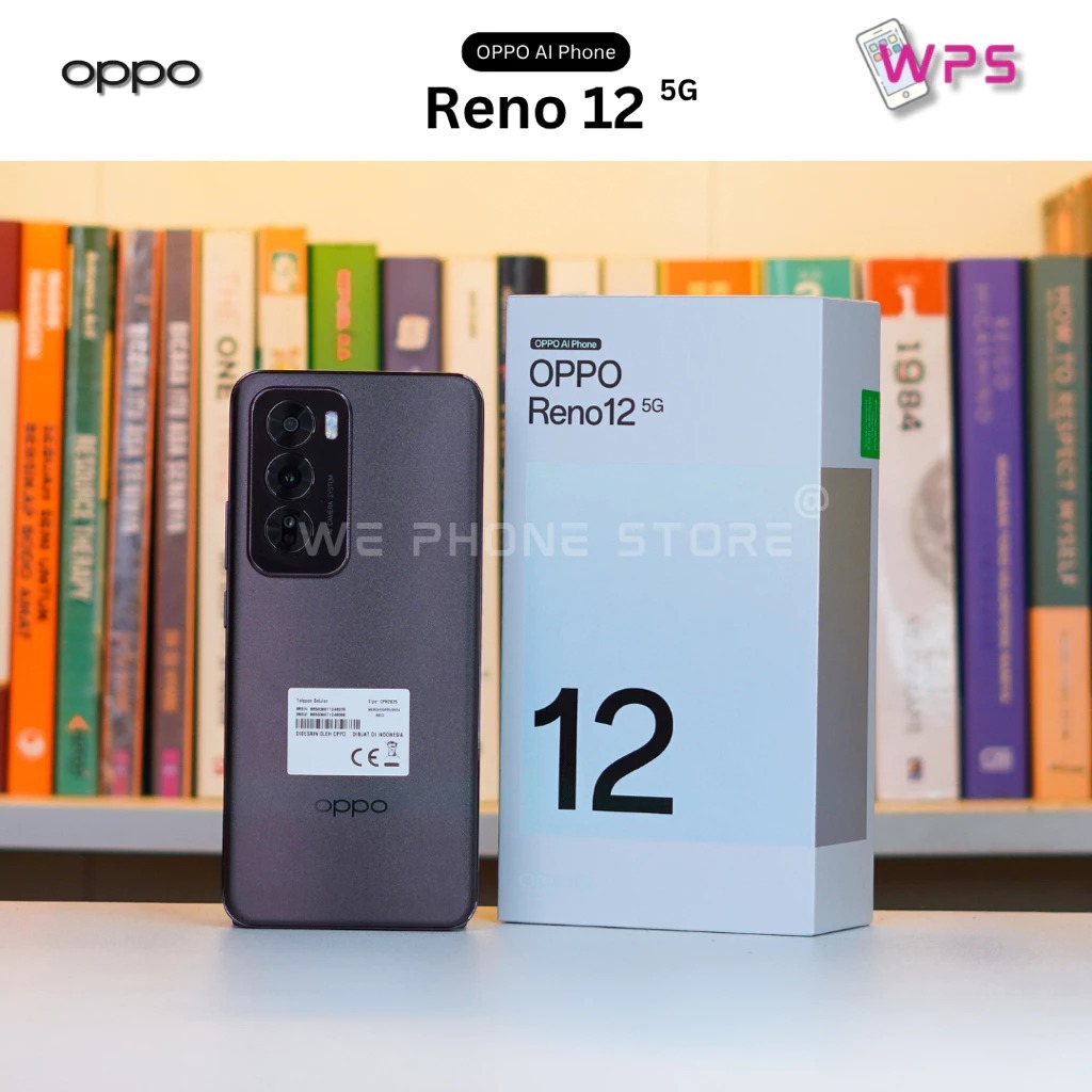 Jual RENO 12 5G 12/256GB SECOND FULLSET ORIGINAL RESMI | Shopee Indonesia