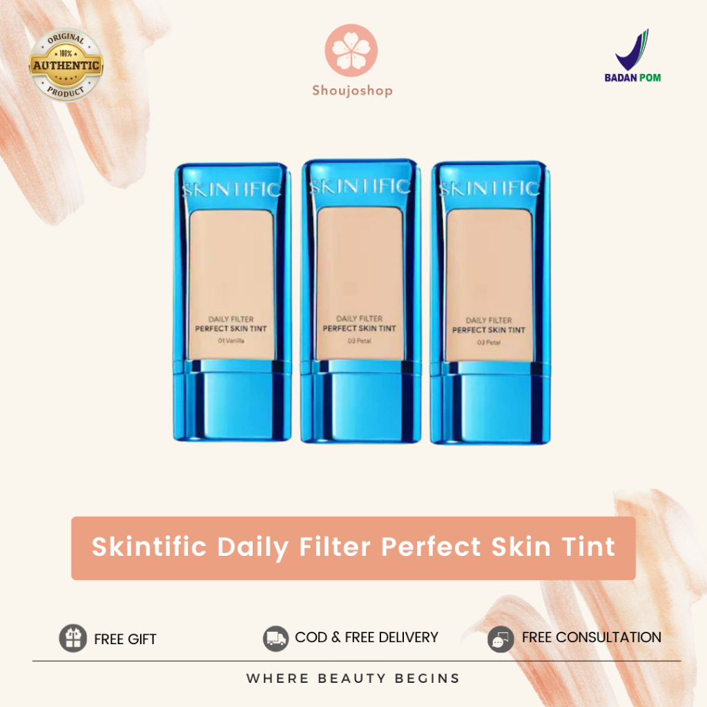 Jual Skintific Daily Filter Perfect Skin Tint | Shopee Indonesia