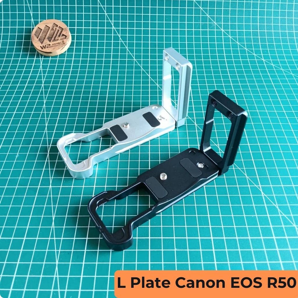 Jual L Plate Canon EOS R50 Quick Release Vertical Grip | Shopee Indonesia