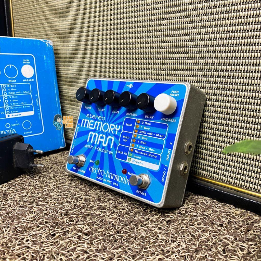 Jual Electro Harmonix EHX Stereo Memory Man with Hazarai Delay Looper ...