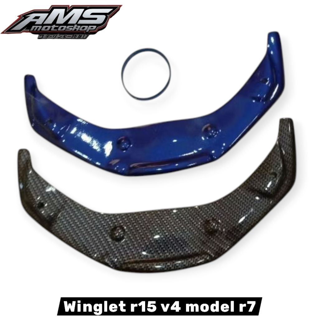 Jual WINGLET YAMAHA R15V4 CONNECTED MODEL R7 | Shopee Indonesia
