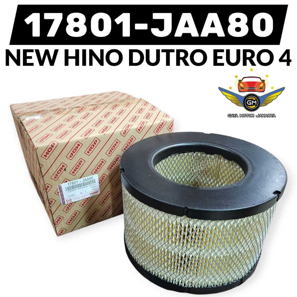 Jual Filter Udara Hino New Hino Dutro Euro 4 - Hino 300 HOP 17801-JAA80 ...