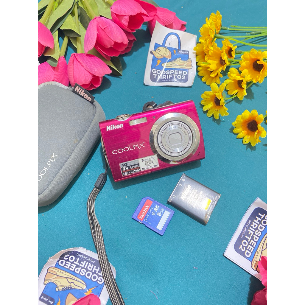Jual Camera Digital Nikon CoolPix S230 Pink series 10.0 MegaPixels