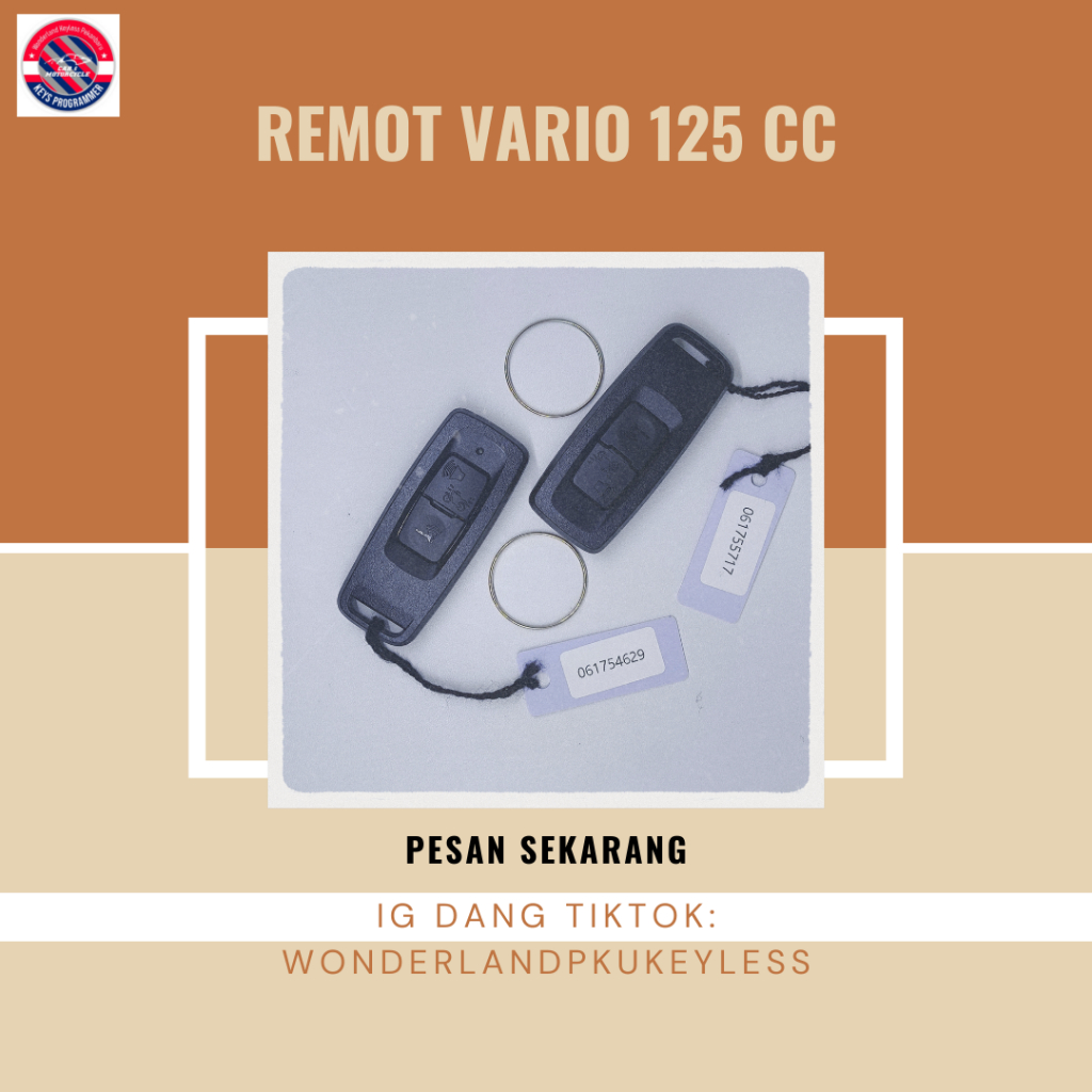 Jual Remote Keyless Smartkey Honda Vario 125 CC | Shopee Indonesia