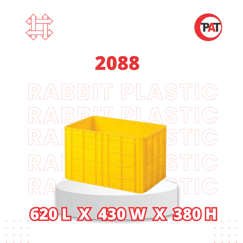 Jual Rabbit Container Plastik Rapat 2088 | Shopee Indonesia