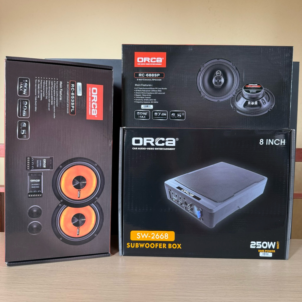 Jual PAKET AUDIO MOBIL PAKET ORCA SUBWOOFER KOLONG ORCA + SPLIT ORCA ...
