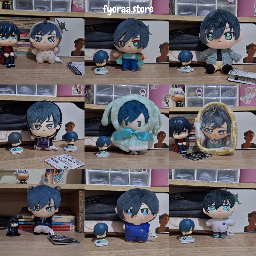 Jual ( OFFICIAL MERCH ) Boneka Plushie Rare Chibigurumi Itoshi Rin ...