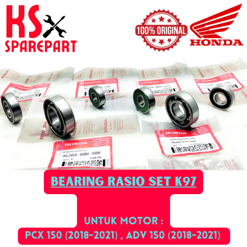 Jual BEARING RASIO SET K97 ASLI ORIGINAL HONDA PCX 150 ADV 150 PRODUK ...