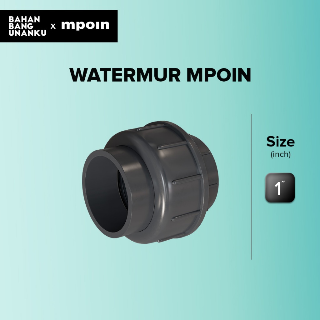 Jual WATERMUR MPOIN Union Socket Fitting Union 1 Inch | Shopee Indonesia
