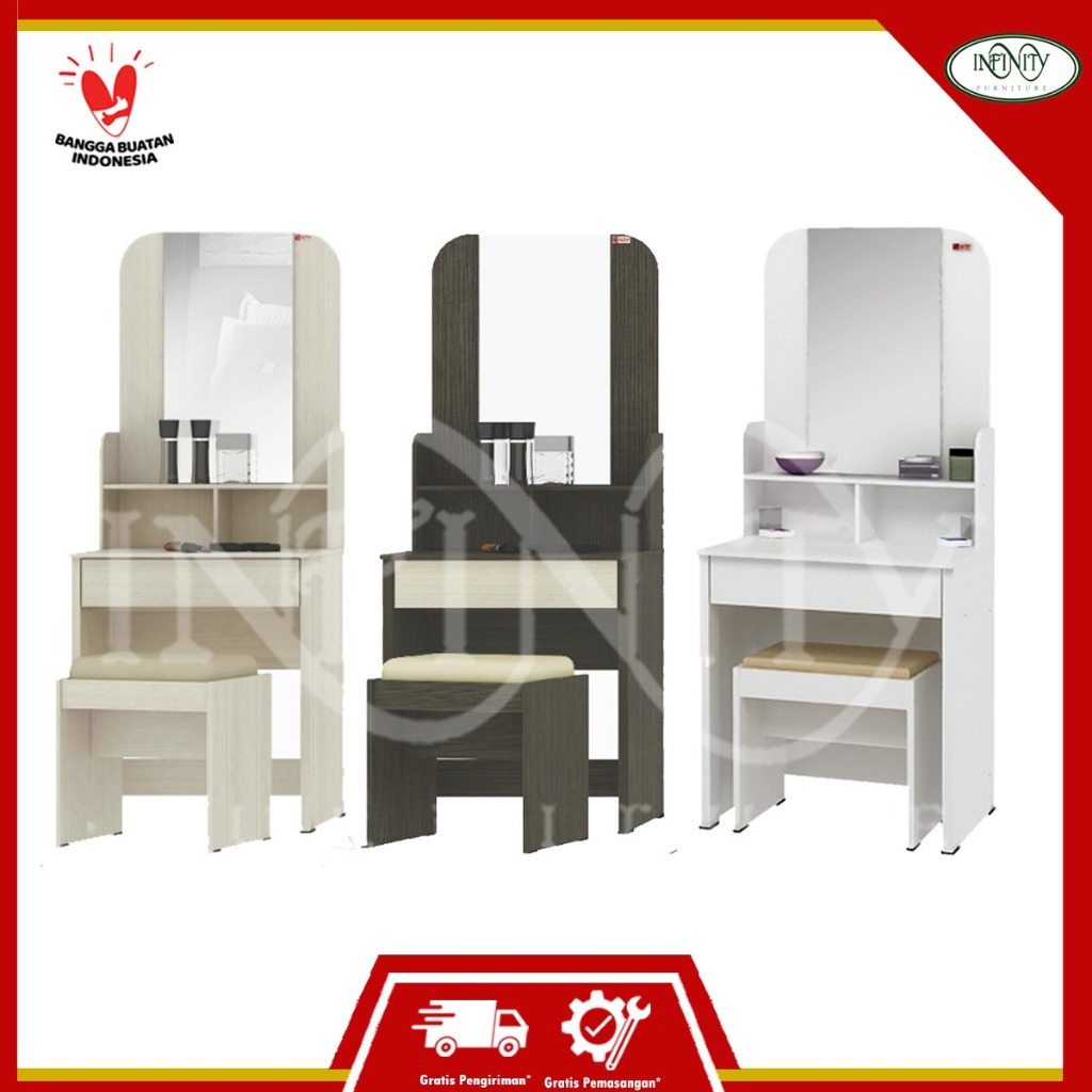 Jual Meja Rias Set / Dressing Table SPIN MR 60/61 | Shopee Indonesia