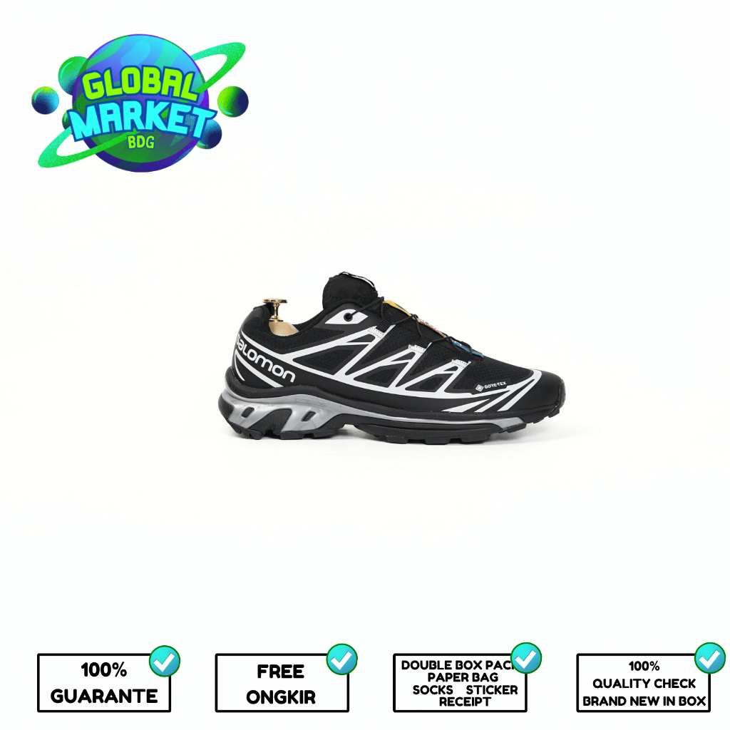 Jual Sneakers SLMN XT-6 Goretex Black Silver 100% BNIB | Shopee Indonesia