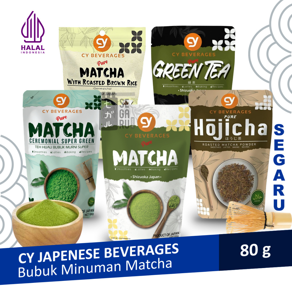 Jual CY Pure Matcha | Premium Japanese Matcha Powder 80gr | Shopee ...