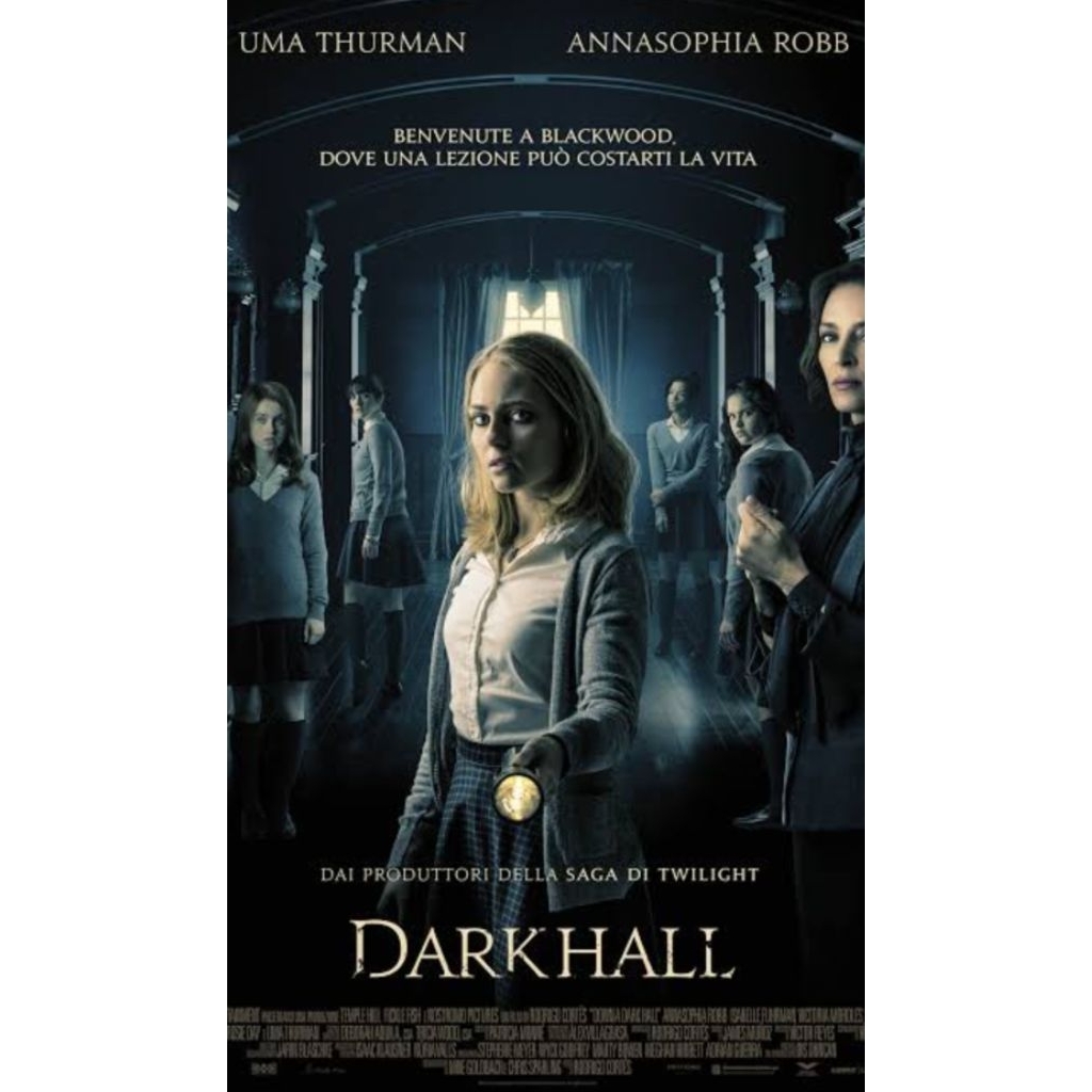 Jual Uma Thurman, Kaset film horror mistery, down a dark hall, pilem ...