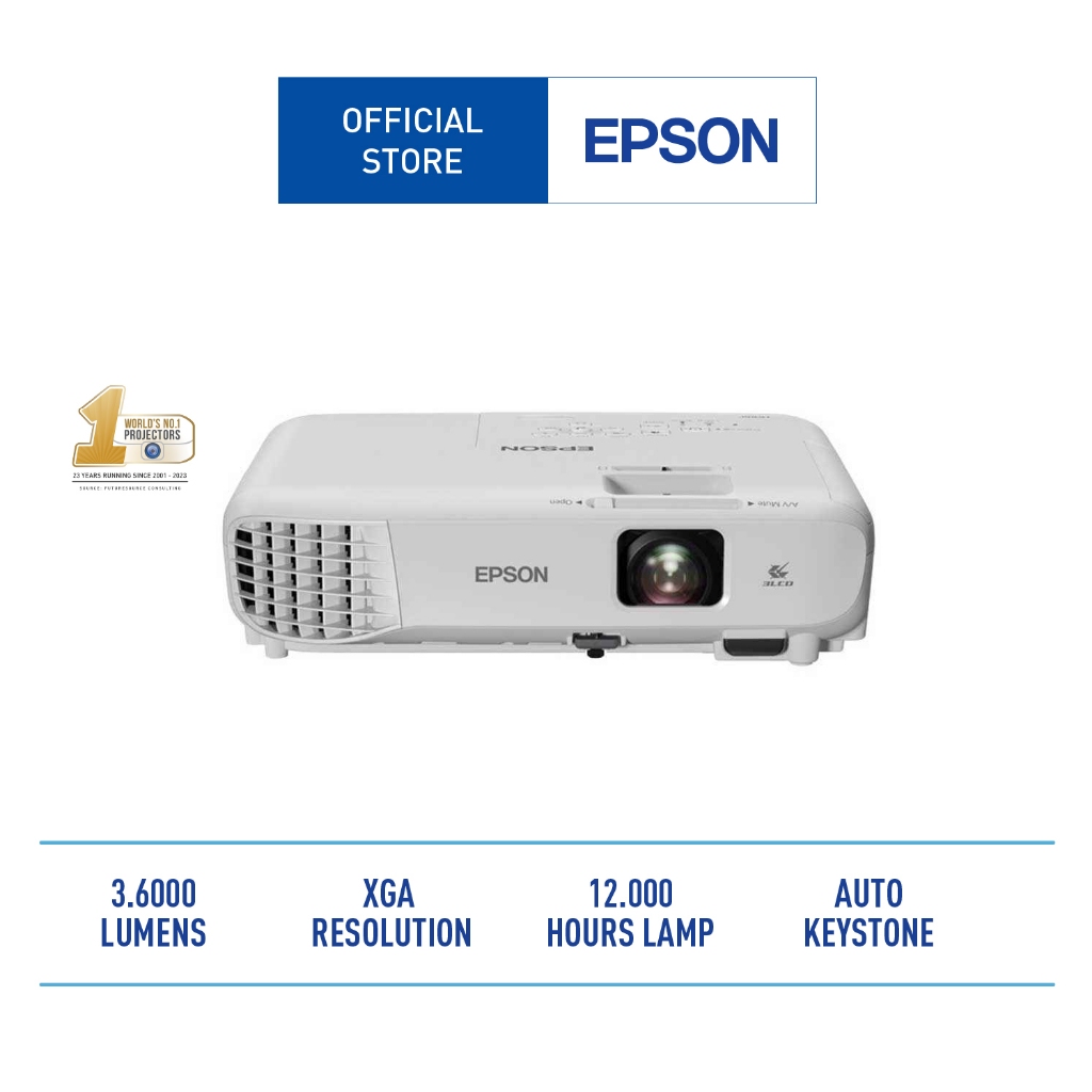 Projector Epson EB X600 TKDN XGA 3600 Lumens HDMI 3 LCD
