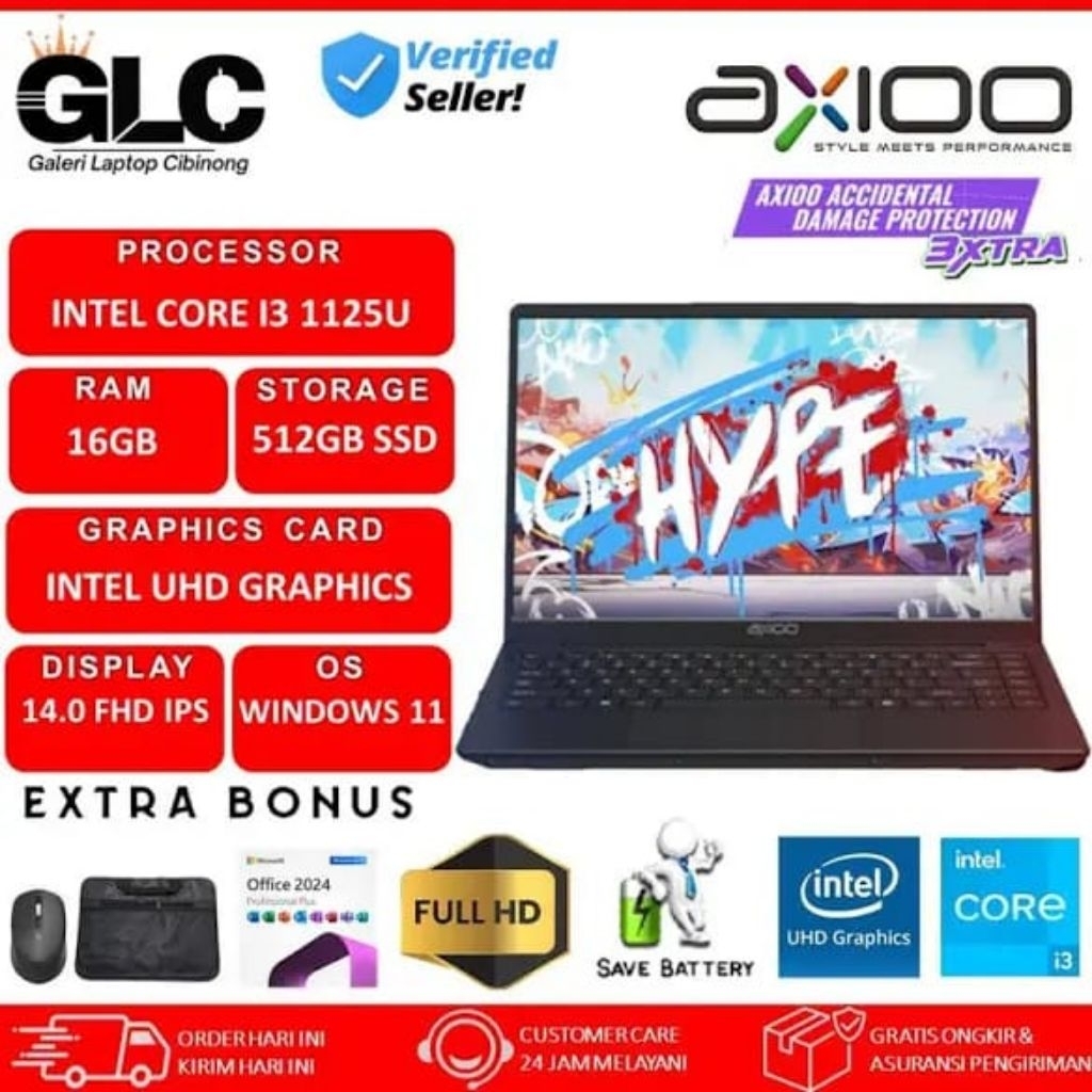 Jual Laptop Axioo Hyper Intel core i3 | Shopee Indonesia