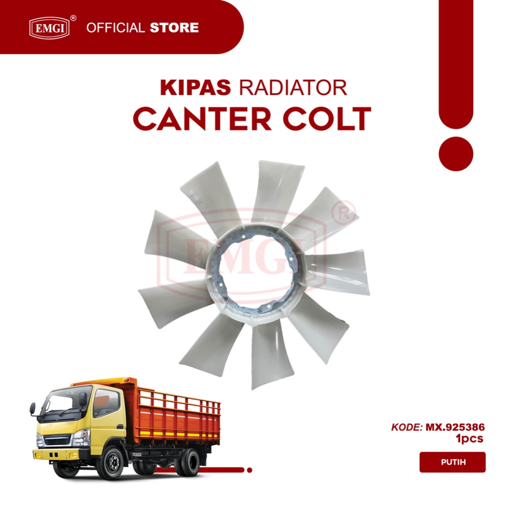 Jual EMGI - Kipas Radiator Canter Colt FE71 110 125 PS Euro 4 - KR ...