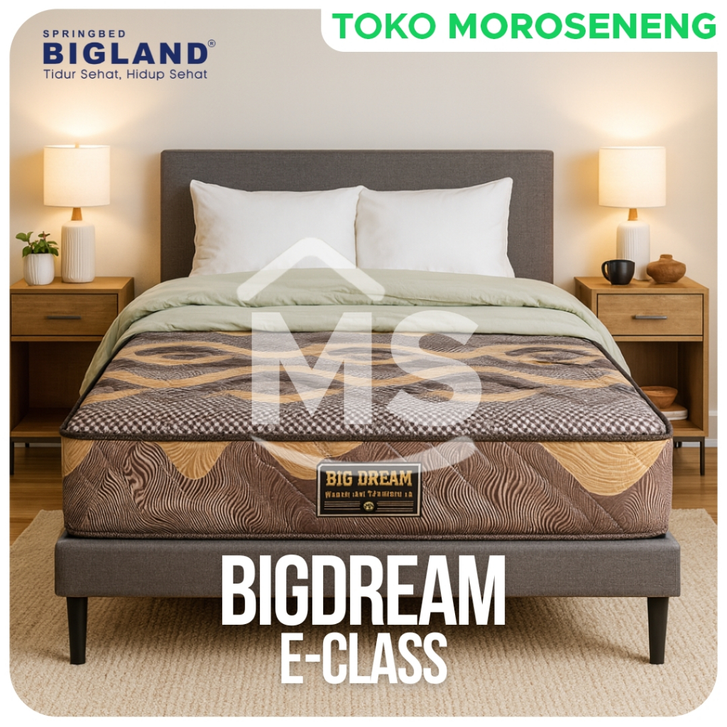 Jual Kasur Spring Bed BIGLAND BIGDREAM E-Class | Shopee Indonesia